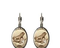  Tuatara New Zealand Postage Stamp Earrings